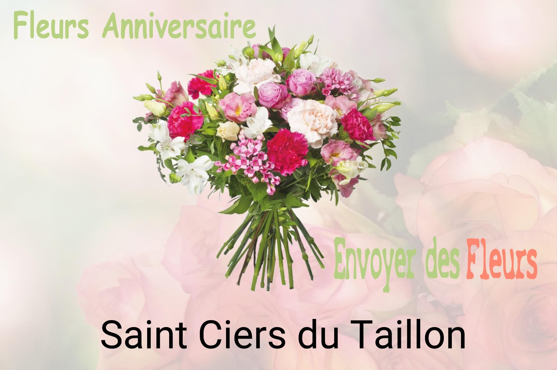 Bouquet de fleurs d’anniversaire livré à Saint-Ciers-du-Taillon