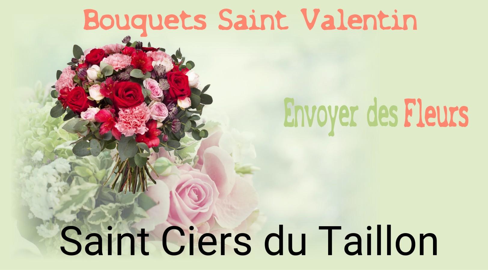 Roses de Saint-Valentin livrées à Saint-Ciers-du-Taillon